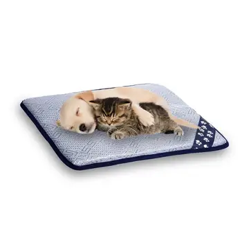 

Pets Ice silk summer mat can be used in summer and winter dog and cats