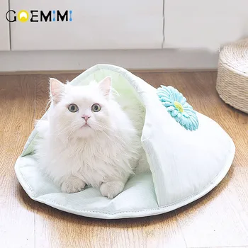 

Cat Cave flip flop Shape House Warm Kennel Kittens Bed Kennel Cat Beds cats products for pets cama para gato
