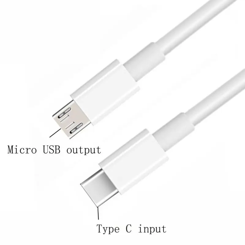 

USB C Type C Male to Micro USB Male Cord Sync OTG Charge Data Cable Cord 1m X6HA