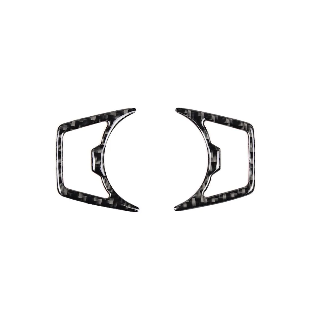 Пара фар для автомобиля Ford Mustang-bon Fiber внутренняя Накладка наклейки для Ford Mustang# P55
