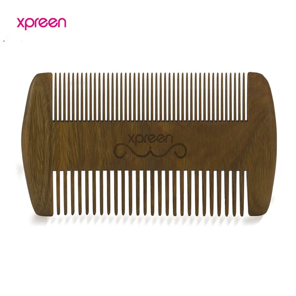 Beard Shaping Styling Template Beard Comb Wood Men Shaving Tools Comb for Hair Beard Trim Template Combs NEW ARRIVAL