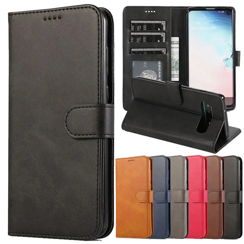 

Leather Case For Samsung galaxy S10 Case Luxury Flip Wallet Book Phone Cover Samsung S10 S10 5G S10E S10 Plus Case Coque Funda
