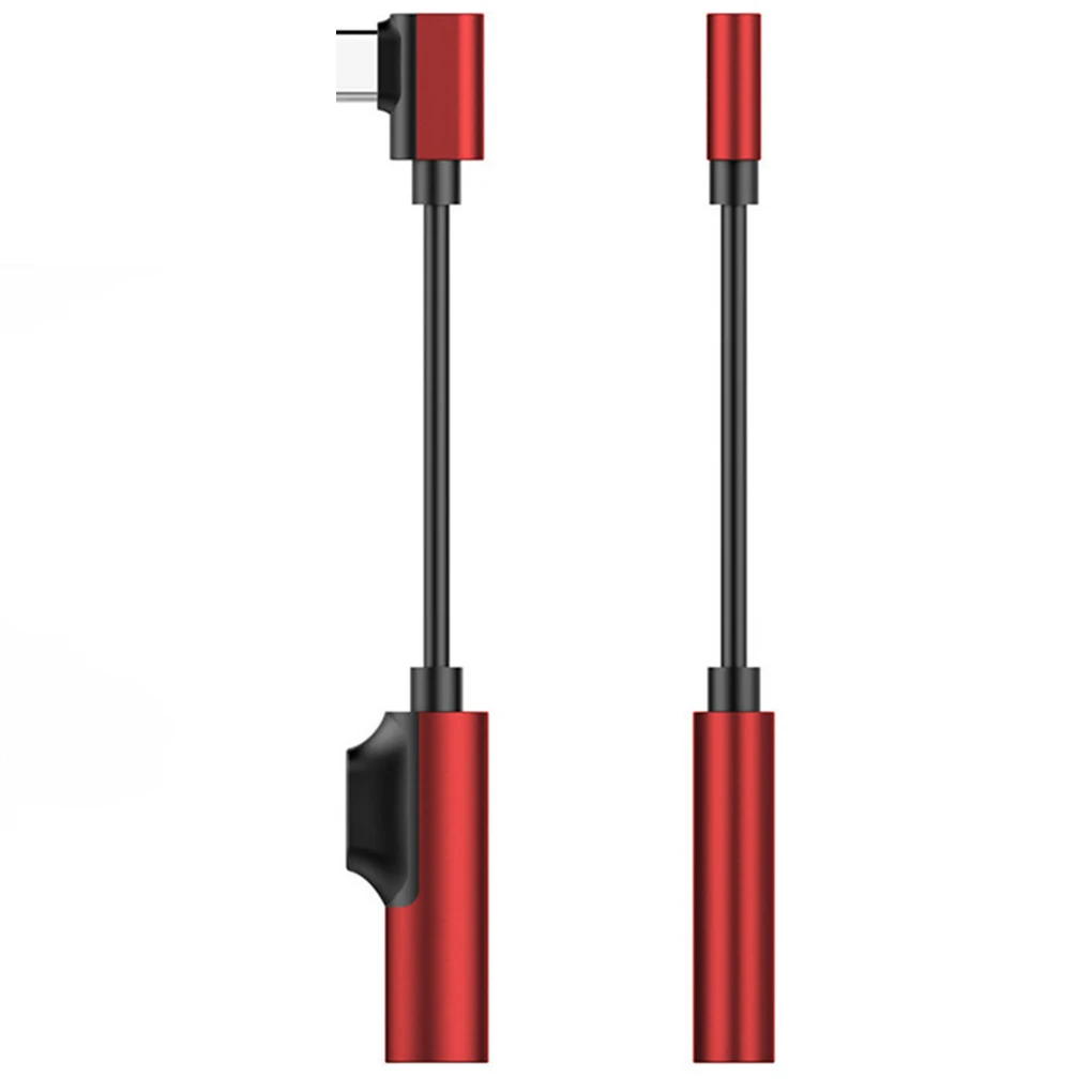 7 см 2 в 1 type-C адаптер мобильного телефона для Xiaomi для huawei зарядки аудио конвертер разъем