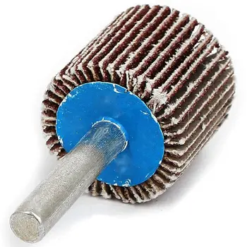 

25mm Dia Grinding Sanding Sandpaper Buffing Flap Wheel Disc 80 Grit