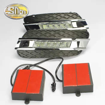 

SNCN LED Daytime Running Light For Mercedes Benz W164 ML280 ML300 ML350 2006 - 2009,Waterproof ABS 12V DRL Fog Lamp Decoration