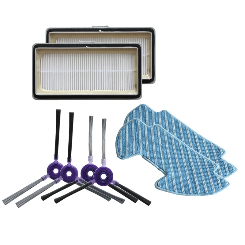 

Roller Main Side Brush Filter Cloth Kit for Midea I5 Robot Vacuum Cleaner Spare Parts Replacement