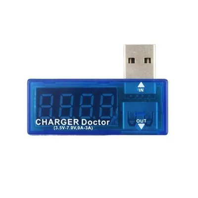 По DHL 100 шт. тестер батареи USB зарядное устройство Доктор мобильный детектор мощности Измеритель Напряжения вольтметр тестеры