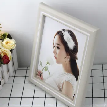 

Modern Photo Frame Solid Wood Creative Studio Commemorating Wedding Dress Art Wooden Picture Frames Setting Table Decoration