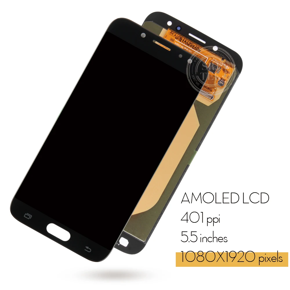 Для samsung Galaxy J7 Pro J730 J730F J730M J730H ЖК-дисплей кодирующий преобразователь сенсорного экрана в сборе Super AMOLED