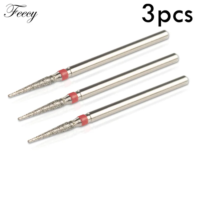 5pcs Diamond Nail Drill Bit Kits Mill Cutter All For Manicure Machine Bit Tools Accessories Cuticle Clean For Removing Nail Gel N
