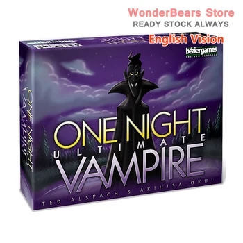 

One Night Ultimate Vampire Cards Board Party Game for Adults, Teenagers and Kids 3-10 players Ages 8+