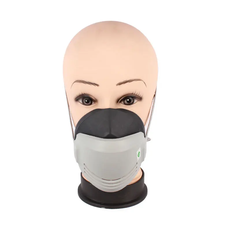 

Jingzhou [Strong] ST-AX Rubber Half-Mask Anti-Dust Anti-Polishing Fiber KN90 Dust Respirator Wholesale