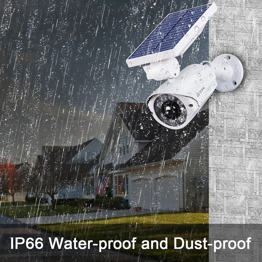  Fake Solar Camera Video Surveillance Outdoor Dummy Camera Waterproof Security CCTV Surveillance Bul - 4.00041E+12