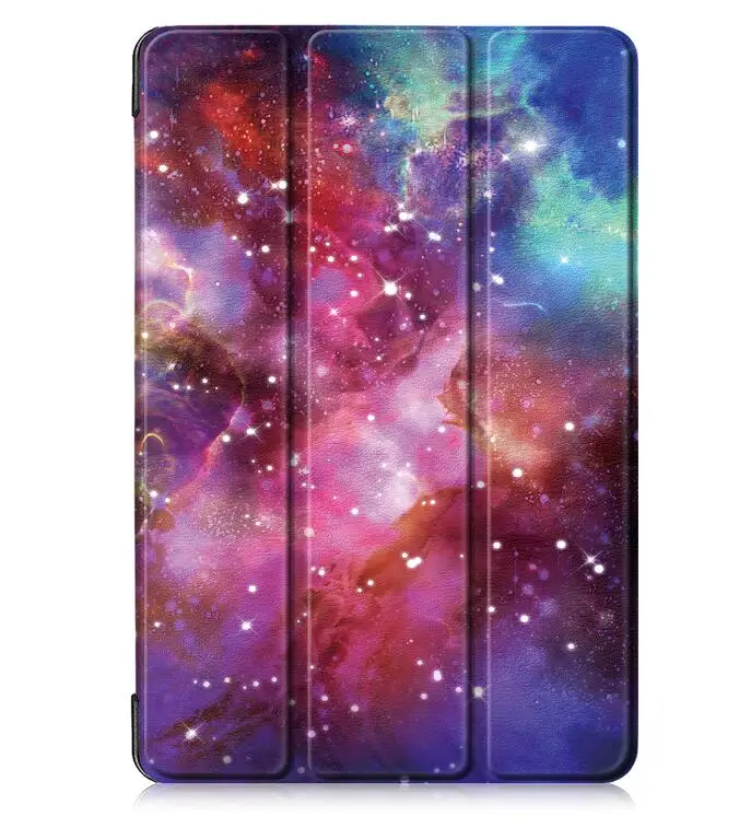 Откидной Чехол для iPad 10,2 Смарт магнит PU кожаный чехол Funda Coque+ Stylus - Цвет: Серебристый