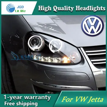 

Auto Clud Style LED Head Lamp for VW Volkswagen Jetta led headlights 2006-2011 signal led drl hid Bi-Xenon Lens low beam