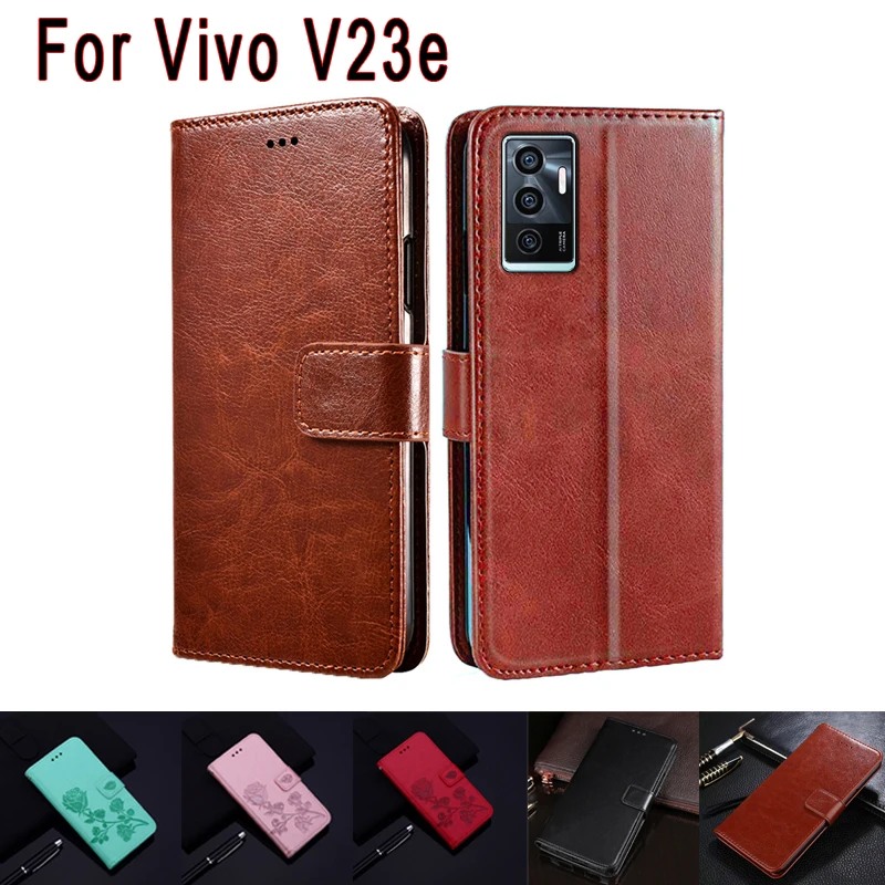 Stand Protector | Vivov23e Cover | V 23 Pro | Vivo | Hoesje Book - Mobile Phone Cases & Covers - Aliexpress