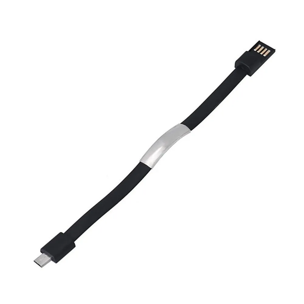 Цветной мини микро-usb браслет зарядное устройство зарядный кабель синхронизации Шнур для Android