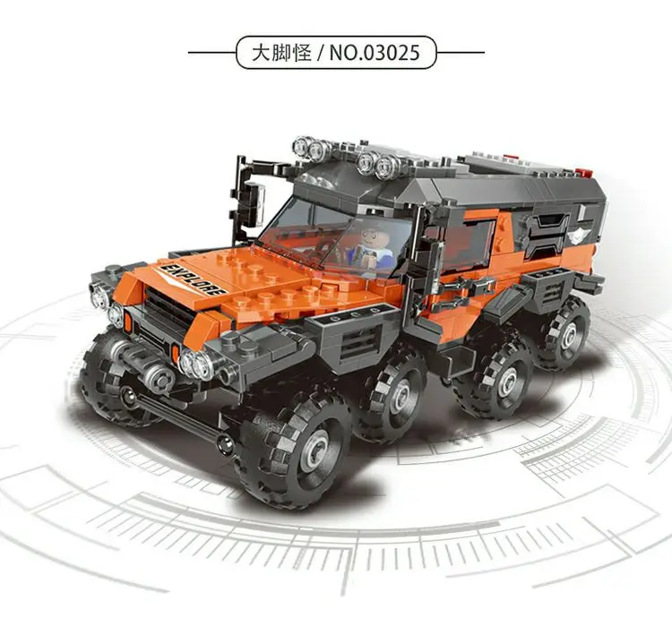 

Kids Assembly Building Blocks Bricks Car Model Supercar Series Jeep Building Blocks Bricks Kids Cars Toys Gift For Children