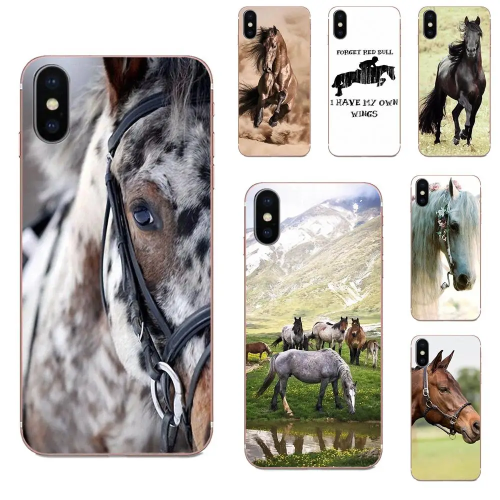 Прозрачный чехол для телефона Dappled Horse Huawei Mate 9 10 20 P P8 P9 P10 P20 P30 P40 Lite Pro Smart 2017 |