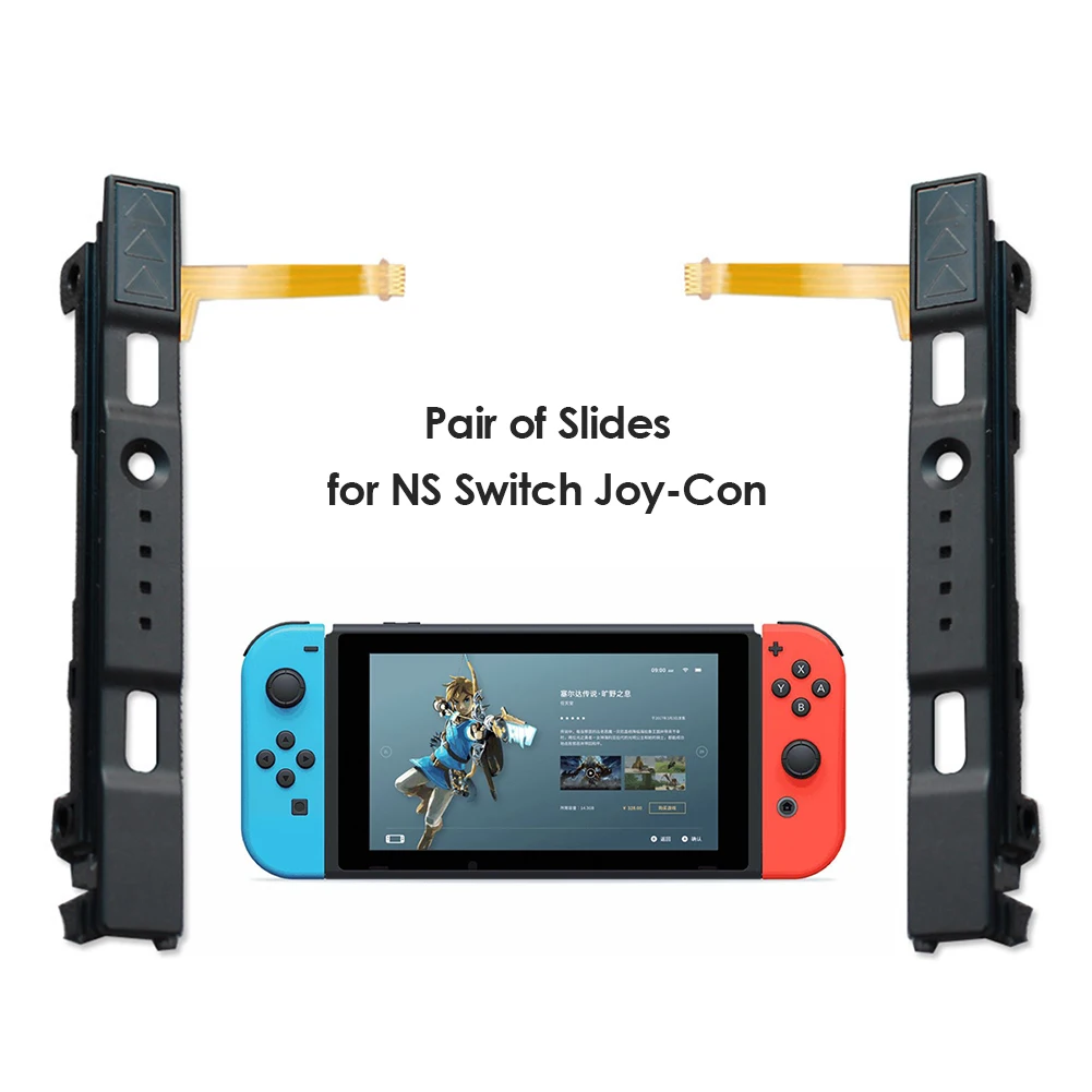 Направляющая L R слайдер с гибким кабелем для Joy-Con запасная направляющая Nintendo Switch