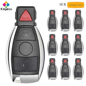

KEYECU 10PCS KYDZ Smart Remote Control Car Key With 315MHz/ 433MHz & 2 1/ 3 Button - FOB for Mercedes BENZ 2000+ NEC & BGA Model
