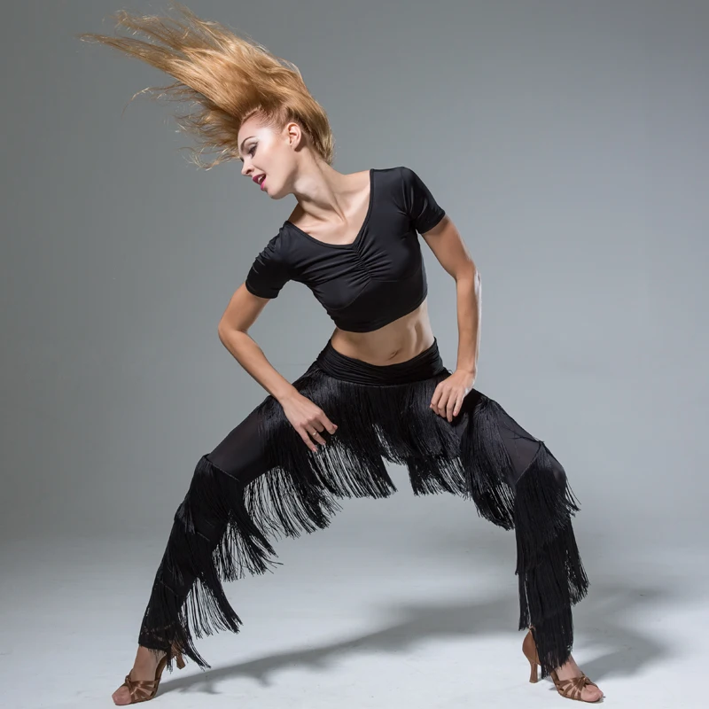 Ladies Adult Modern Dance Skirt Pants Fringed Pants Latin Dance New Fringe  Pants Dance Dress Latin Dress Ballroom Latin Dress - Latin - AliExpress