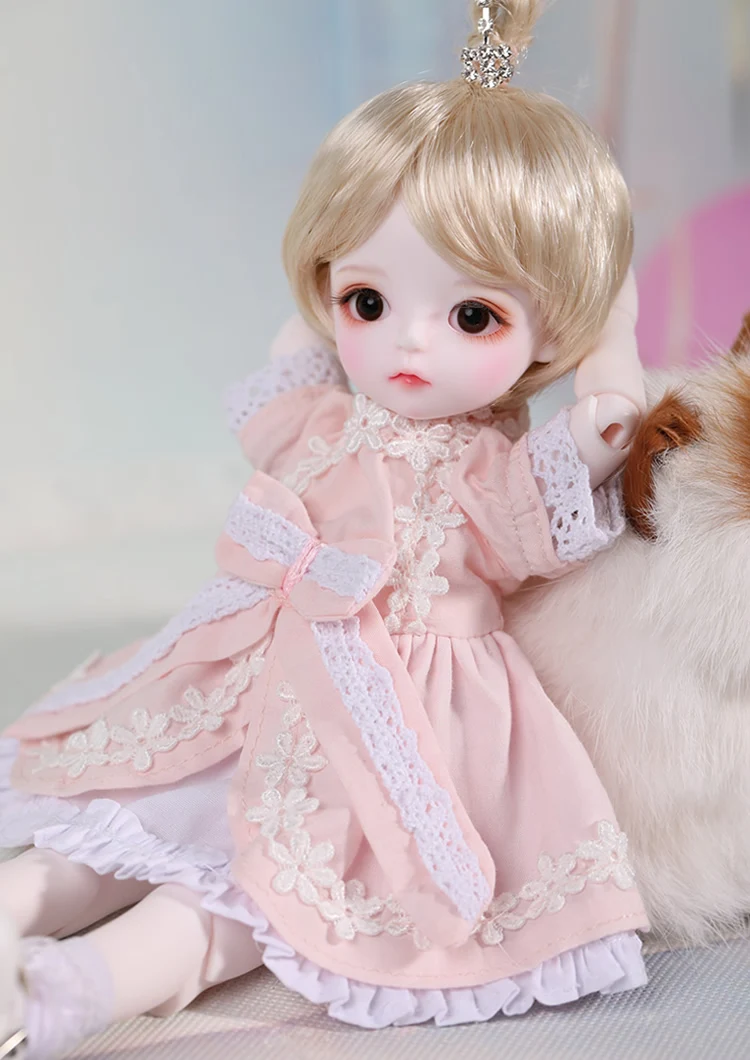 1/6 масштаб BJD Кукла Милый ребенок девочка BJD/SD смола фигурка кукла DIY модель игрушка подарок. Полный набор с одеждой, обувью, париком A0125Cream YOSD