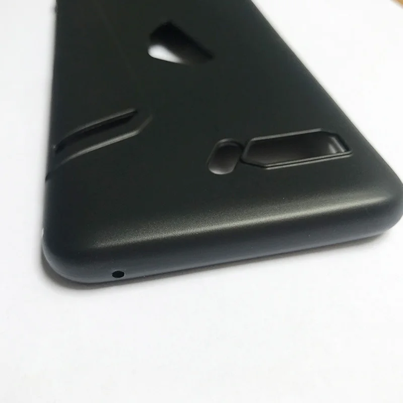 Для Asus ROG Phone2 ZS660KL защитный чехол для ROG Phone II 2 Чехол черный цвет Мягкий ТПУ Противоударный задняя крышка