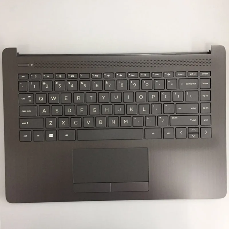 Упор для рук для павильона 14-CM 14-CK верхний чехол верхняя крышка+ Клавиатура США+ тачпад Somke Серый L23491-001 сегодня Новинка