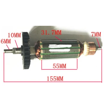 

AC220-230V armature rotor anchor replacement for Makita 9526 angle grinder power tool repair spare rotor parts