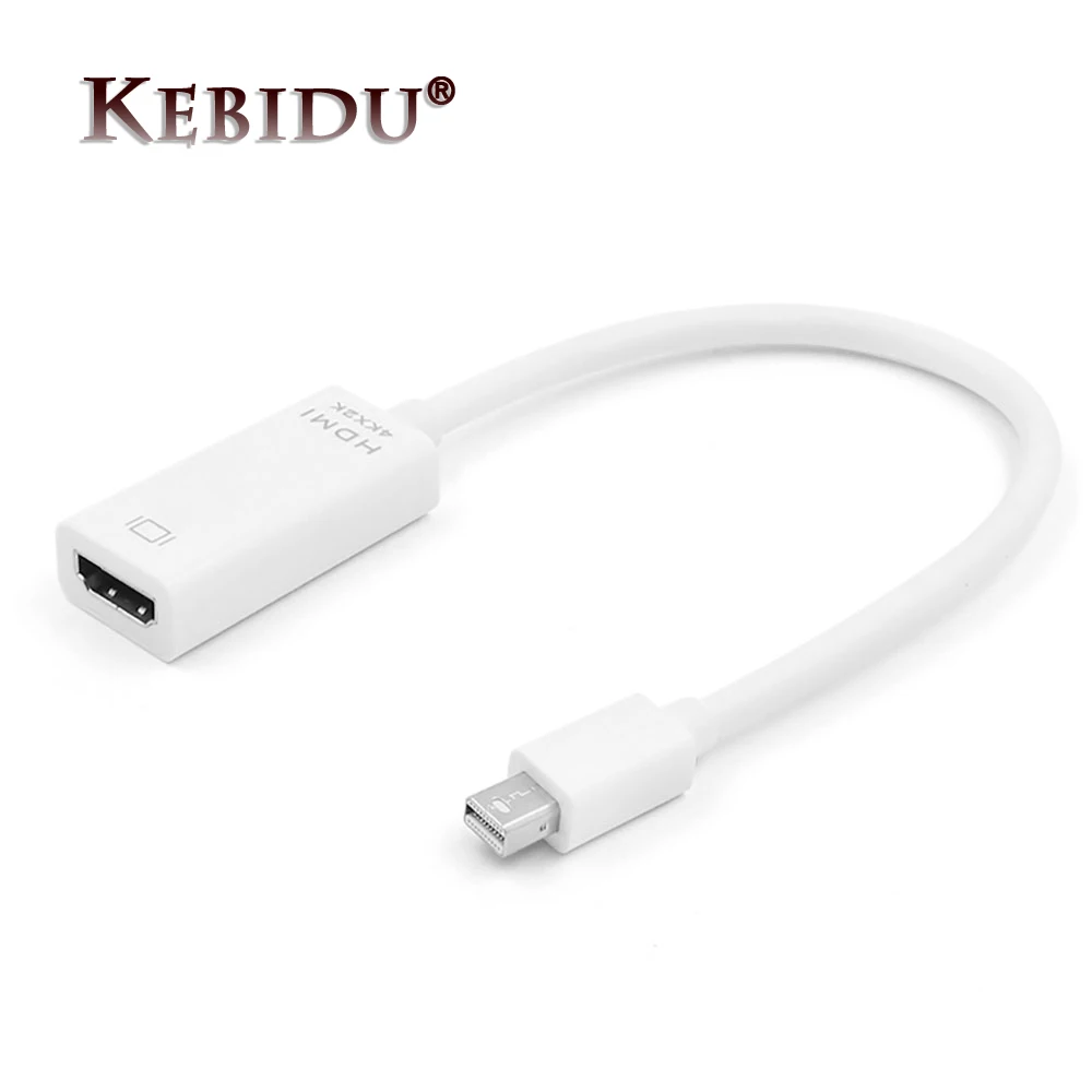4 к X 2 к Мини DP к HDMI цифровые кабели аудио видео кабельнь мини-дисплей к hdmi-кабель, адаптер конвертер для Macbook PC