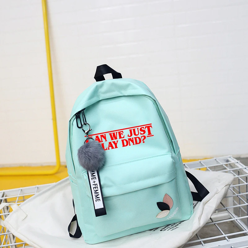 Новые странные вещи холщовый рюкзак для мужчин/wo мужские совки Ahoy сумка для ноутбука Harajuku рюкзаки школьные для путешествий мужской/женский Sac Dos - Цвет: STRA-13
