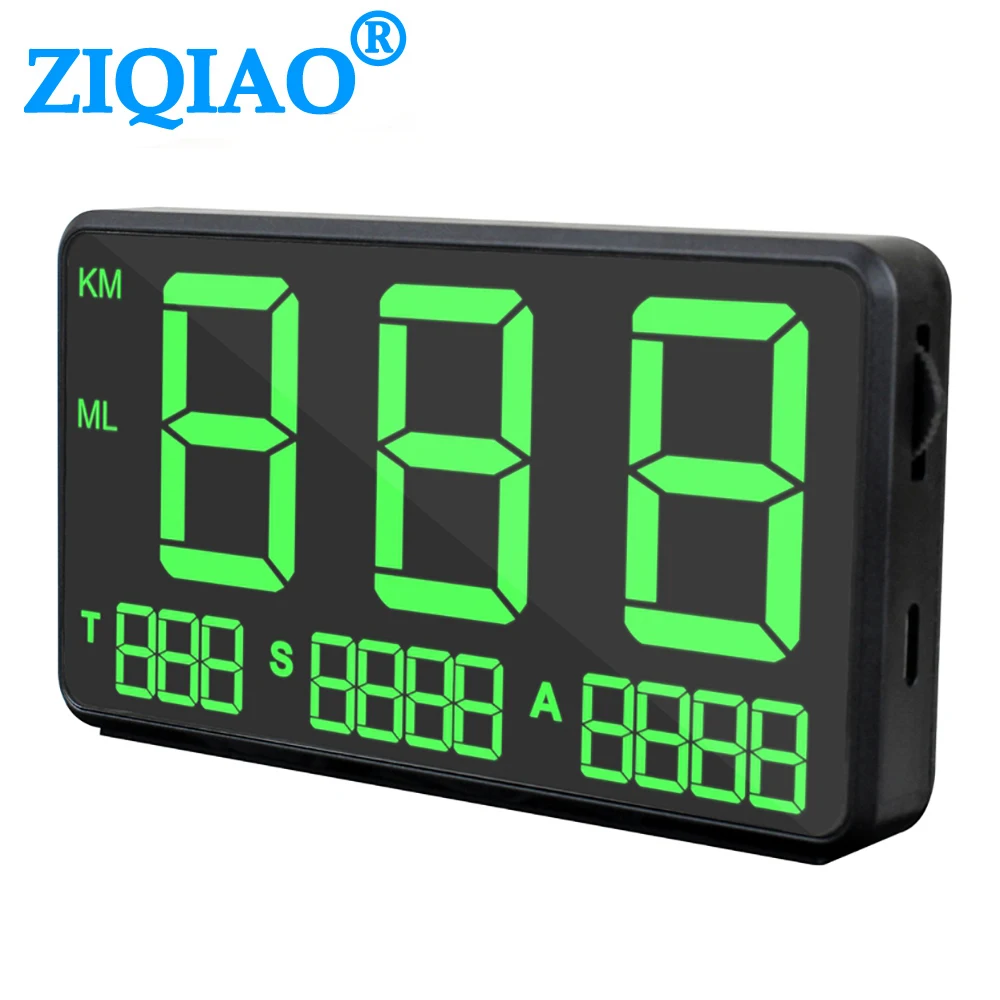 Head UP Display GPS Speedometer Display Digital Projector Auto Electronics Speed Display Car GPS Overspeed Alarm ZIQIAO C80 Head UP Display GPS Speedometer Display Digital Projector Auto Electronics Speed Display Car GPS Overspeed Alarm ZIQIAO C80