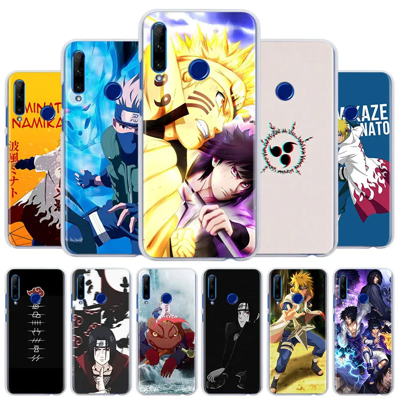 Японский аниме Наруто Uchiha Sasuke чехол для телефона Huawei Honor 10i 10 20 Lite 30 Pro + 20S 20e 8X 9X 8A 9A 9S