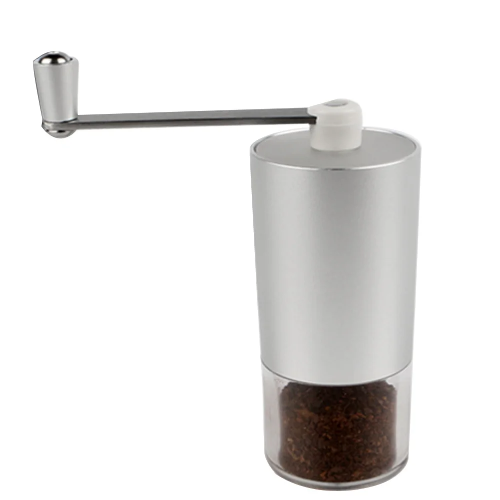 

Mini Fine Adjustable Manual Bean Coffee Grinder Space Saving Office Ceramic Millstone Burr Mill Hand-rolling Travel Streamlined