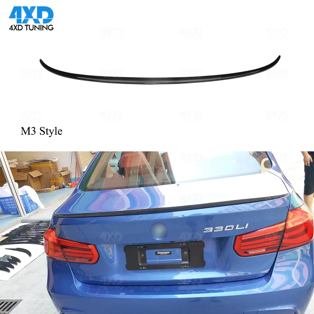 M3 Стиль F30 багажник спойлер для BMW F80 316i 318I 328I 335I карбоновый заднего бампера 2013 2014