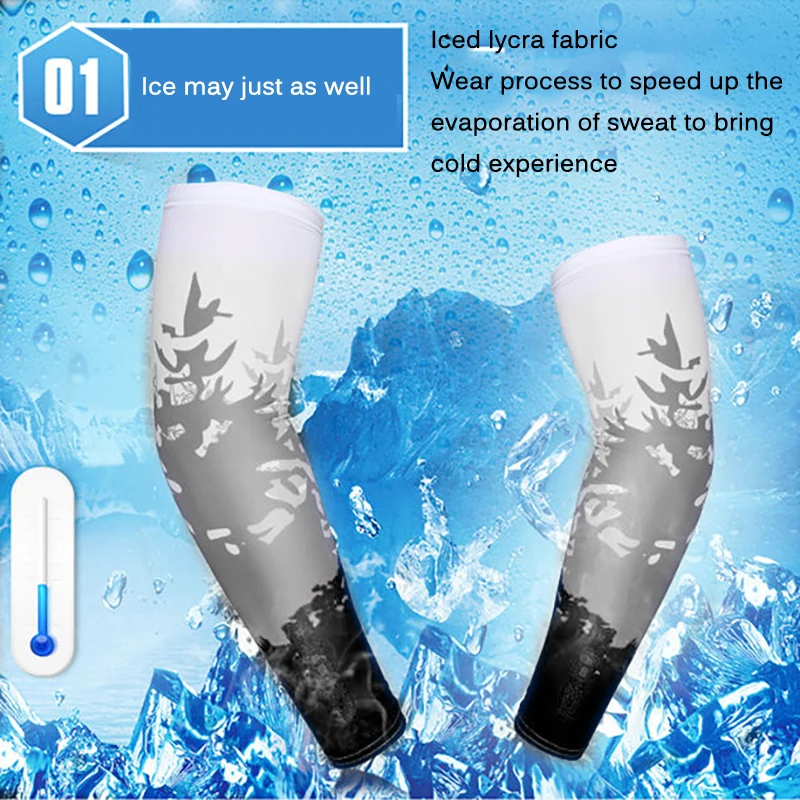 Рукав для бега дышащая защита от солнца-slip Ice Silk защитный велосипед Велоспорт ручной летний солнцезащитный аксессуары для спортивной одежды