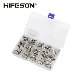 HIFESON – KIT d'écrou de Rivet en acier inoxydable, pour pistolet à riveter, M3 M4 M5 M6 M8 M10, 95 et 300 pièces 
