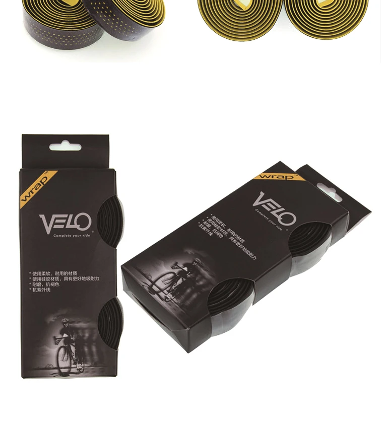 Velo VLT-079HD2G, руль для шоссейного велосипеда, велосипедная лента, нескользящая, амортизирующая, впитывающая пот, велосипедная ручка, ремень, запчасти