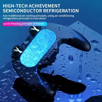

H12 Game Controller Joystick Semiconductor Cooling Trigger Gamepad For iPhone Android Mobile Phone