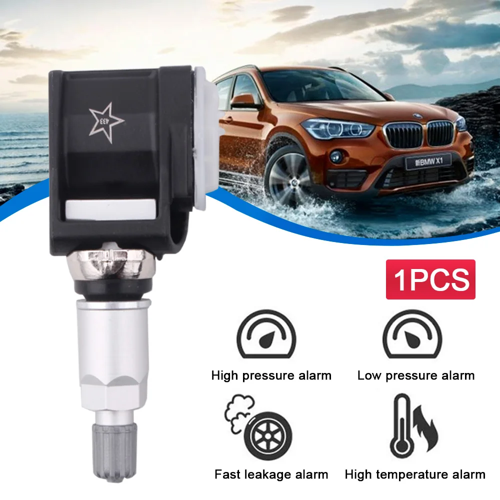 Датчик системы мониторинга давления в шинах 1 шт. 433 МГц подходит для BMW G30 G31 G38 F90 G32