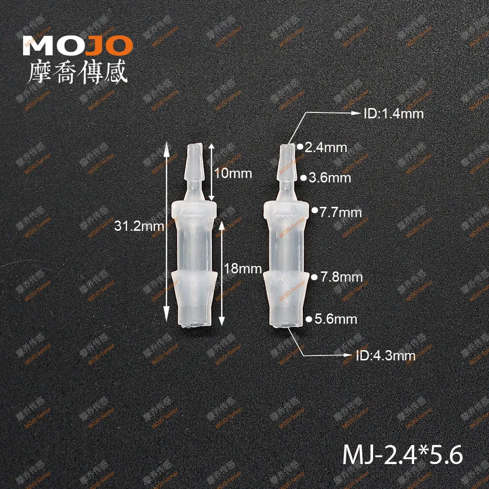 

2020 Бесплатная доставка MJ-S2.4x5.6 1 уменьшающие прямой тип Зазубренные соединители для воды (10 шт./партия)