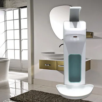 

1pc 1000ml Manual Soap Dispenser Wall-Mounted Hand Washing Disinfection Dispenser Elbow-Press Plastic Pump For Home Hospital