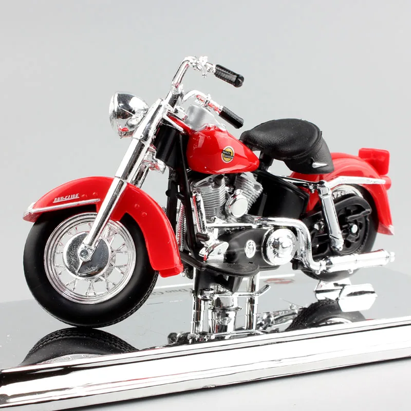 1/18 масштаб винтажный Старый Maisto 1958 FLH Duo Glide велосипед Panhead low rider литье модельные автомобили игрушечные мотоциклы сувенирный подарок