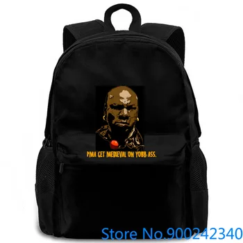 

Marcellos Wallace Medieval Pulp Fiction Parody Movie Printed New Style women men backpack laptop travel school adult