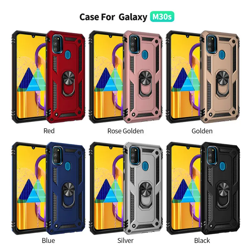 Для samsung Galaxy M30s M30 3D комбинированный бронированный чехол для samsung Galaxy A90 5G A50s A50 A30 металлический корпус для задней панели телефона чехол, Fundas Coque