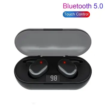 

Q2 TWS Bluetooth 5.0 Wireless Earphone Noise Reduction Stereo Sound Sports Earbuds In-Ear Headphone Wireless Bluetooth Earphone