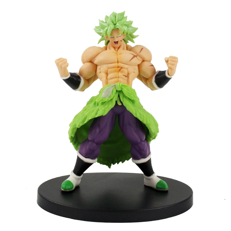 14cm Dragon Ball Z DBZ Anime Broly Broli Blory Battle Decoration PVC Action Figure Cartoon Model Toy Kids Gift Brinquedos | Игрушки и