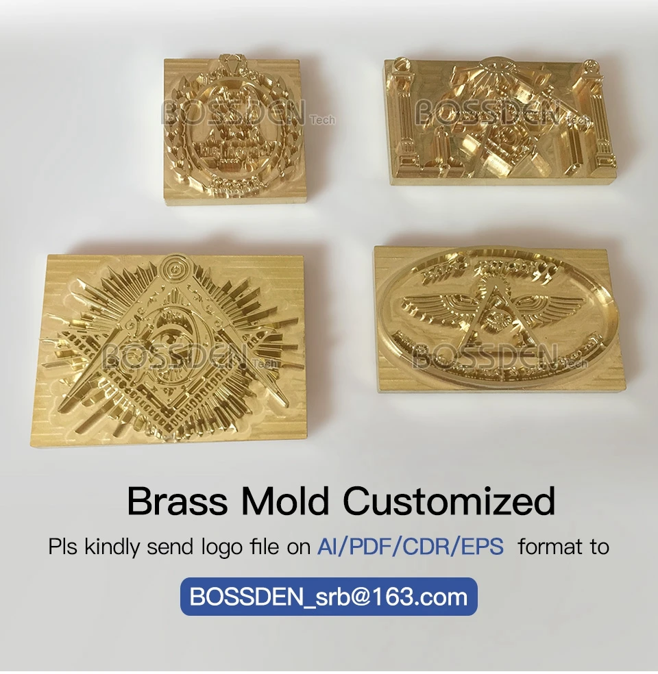 Personalized Seal Stamp Custom Brass Logo Leather Stamp With Steel Handle - For Wood, Cake, Leather, Heat Embossing Embosseur Personnalisé - Foto 9