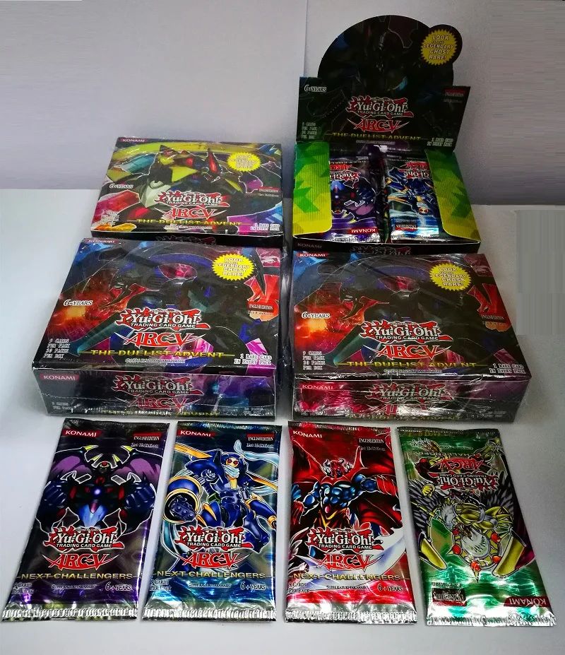 Yugioh legend deck 216 pcs set with box yu gi oh anime Game Collection Cards kids boys toys for children figure cartas